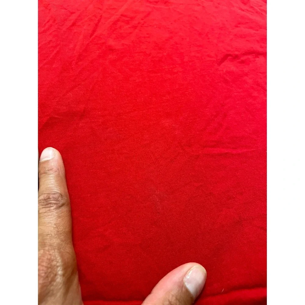 Polo Ralph Lauren Slim Fit Shirt Mens XL Red Cotton Embroidered Logo Long Sleeve